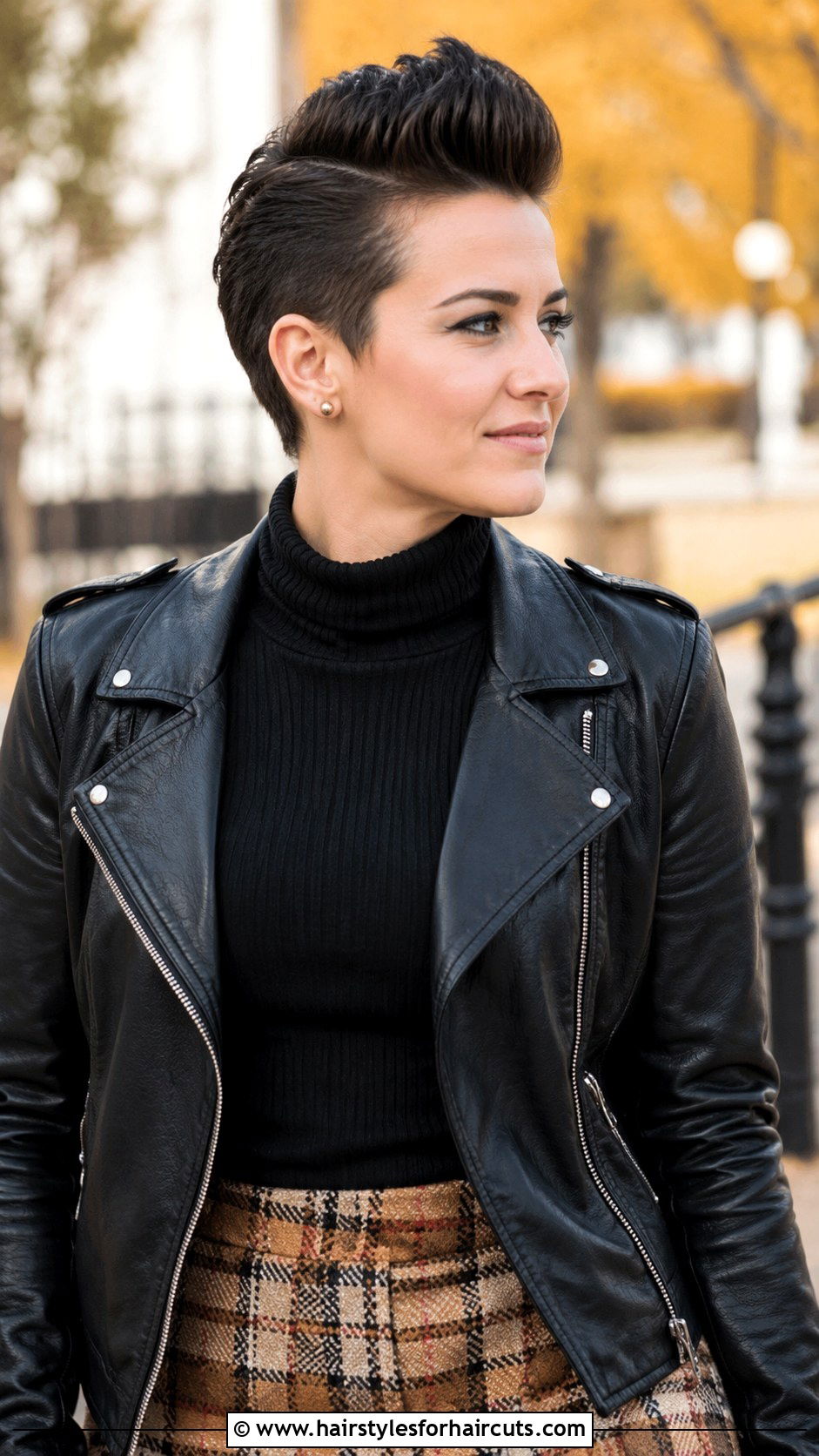 Ducktail Faux Hawk For Women - 25 hair 50s poodle skirt hairstyles - 25 hair 50's poodle skirt hairstyles