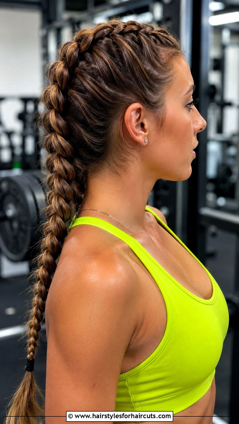 Dutch Braid - 25 gym hairstyles for long hair - 25 gym hairstyles for long hair