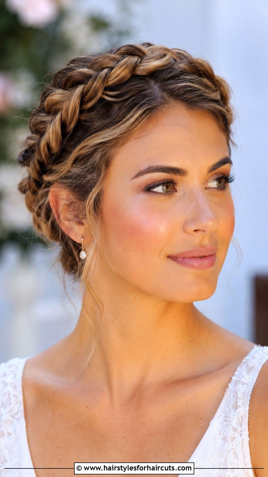 Dutch Braid Crown - 25 gala hairstyles for long hair - 25 gala hairstyles for long hair