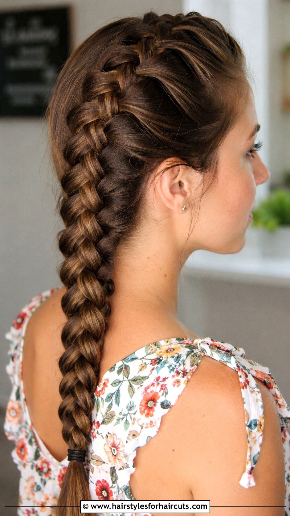 Dutch Braid Hairstyle - 25 best hairstyles for girls - 25 best hairstyles for girls