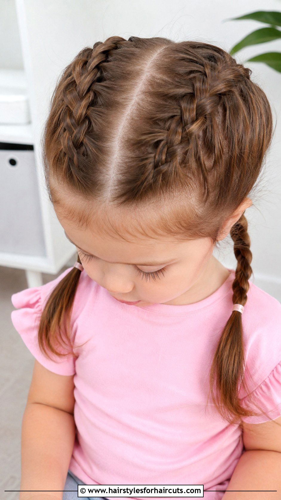 Dutch Braid Pigtails - 25 baby hairstyles girl - 25 baby hairstyles girl