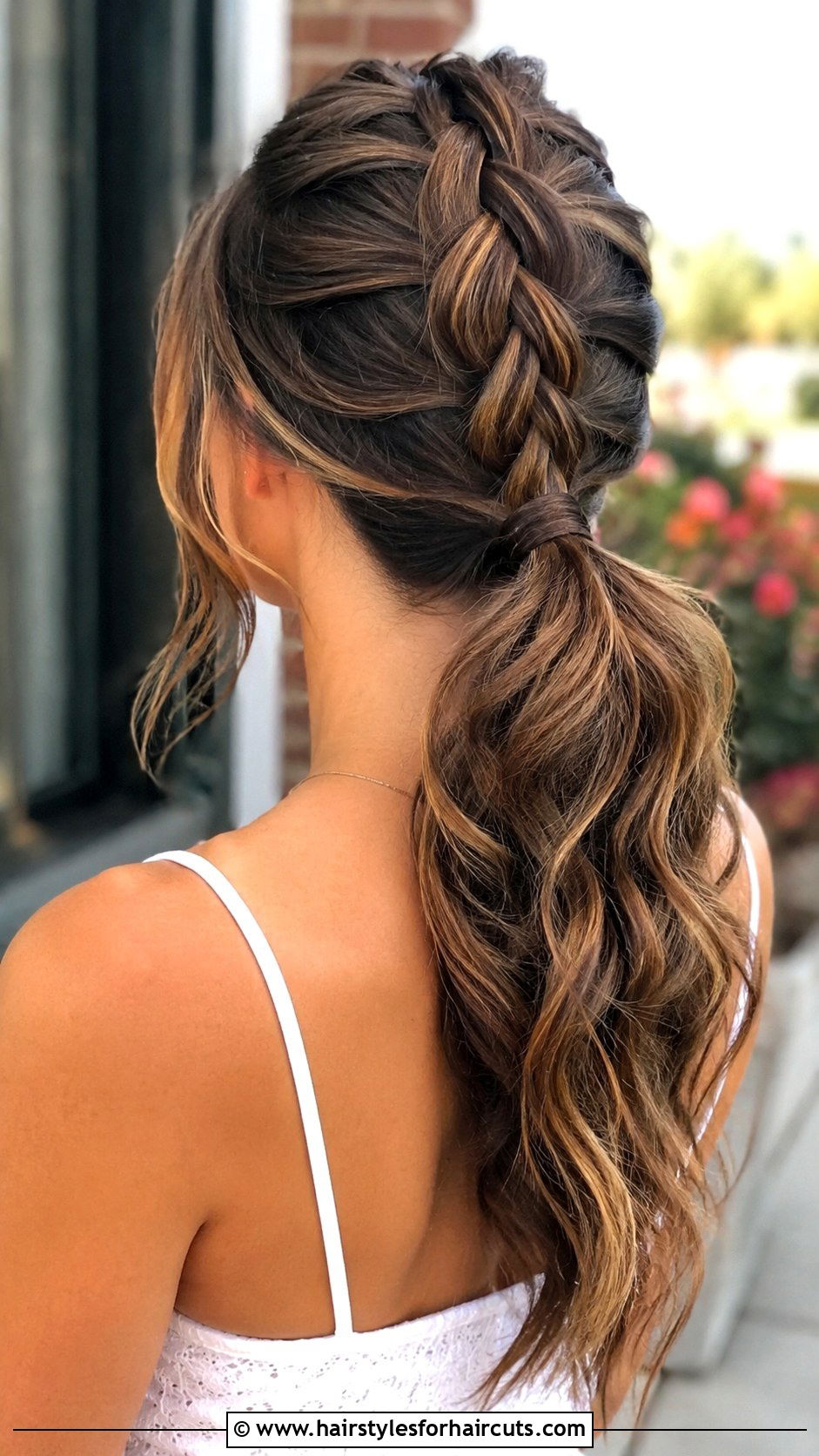 Dutch Braid Ponytail - 25 braid hairstyles shoulder length hair - 25 braid hairstyles shoulder length hair