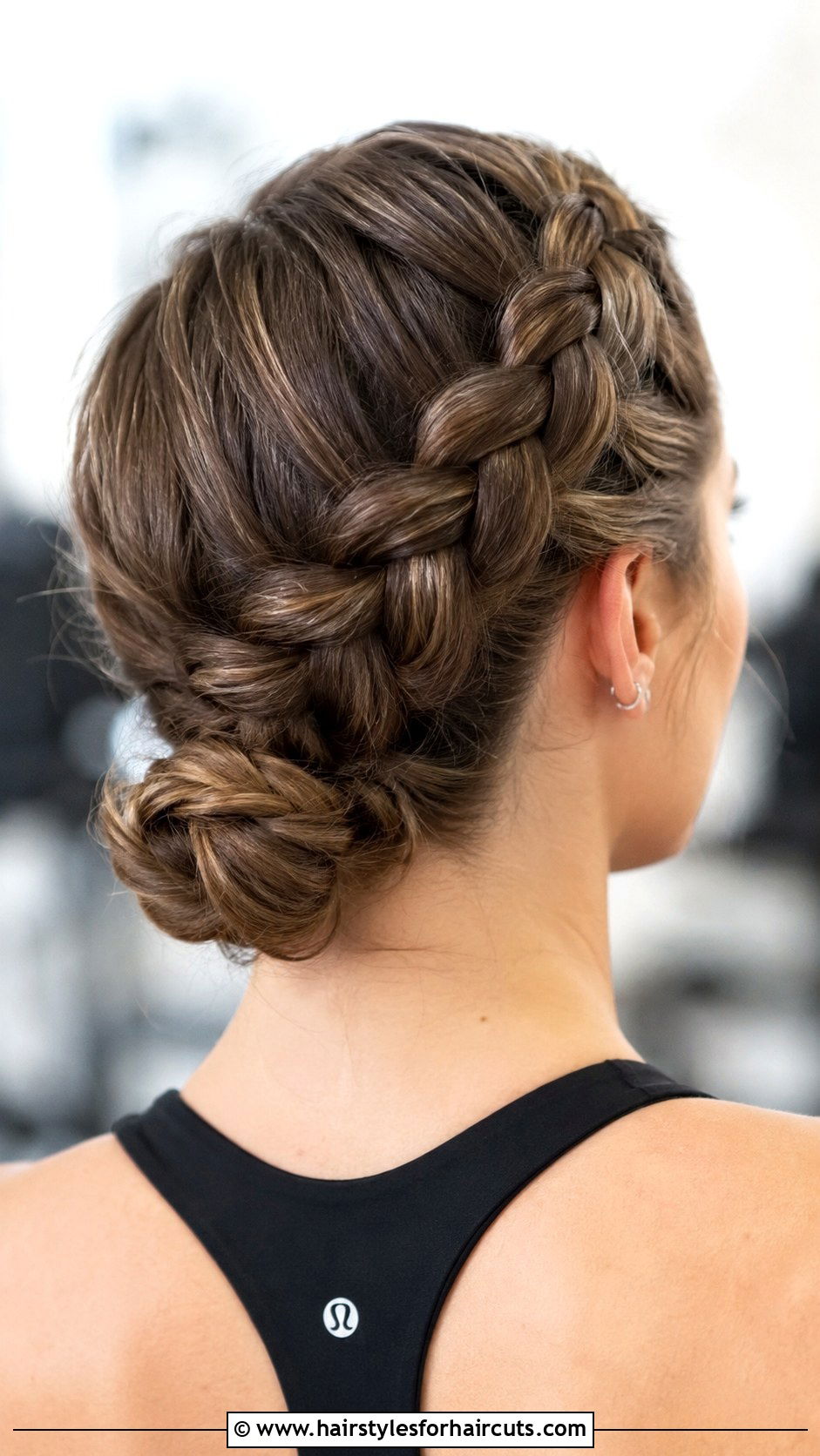 Dutch Braid Updo - 25 hair up hairstyles for long hair - 25 hair up hairstyles for long hair