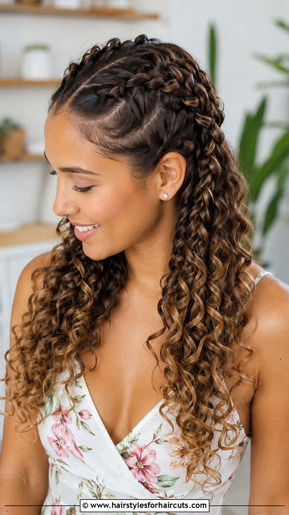 Dutch Braids With Curls - 25 country concert hairstyles - 25 country concert hairstyles