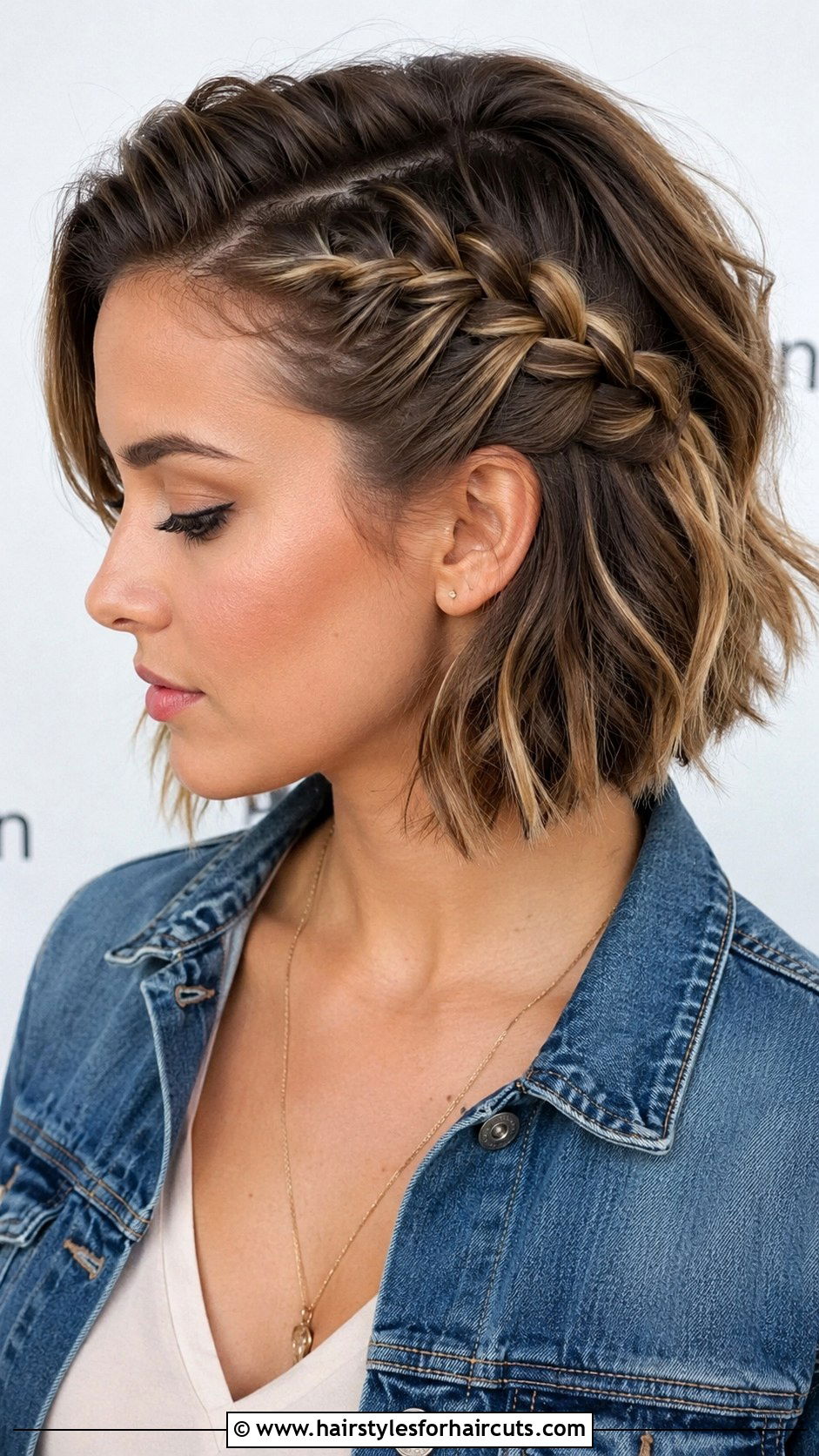 Dutch Side Braid Short Hair - 25 braided hairstyles for short hair - 25 braided hairstyles for short hair