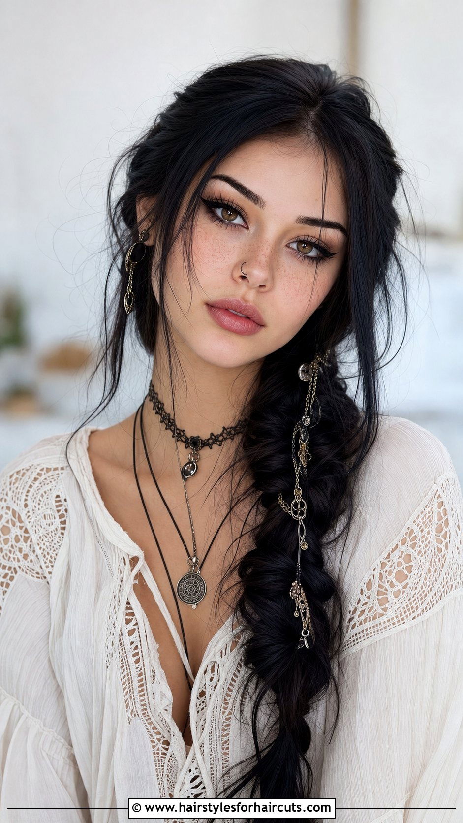 E Girl Fishtail Braid - 25 e girl hairstyles - 25 e girl hairstyles