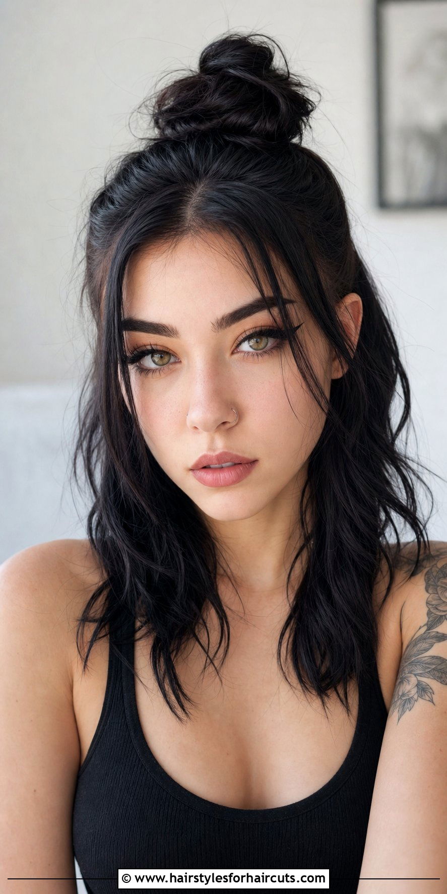 E Girl Half Up Half Down - 25 e girl hairstyles - 25 e girl hairstyles