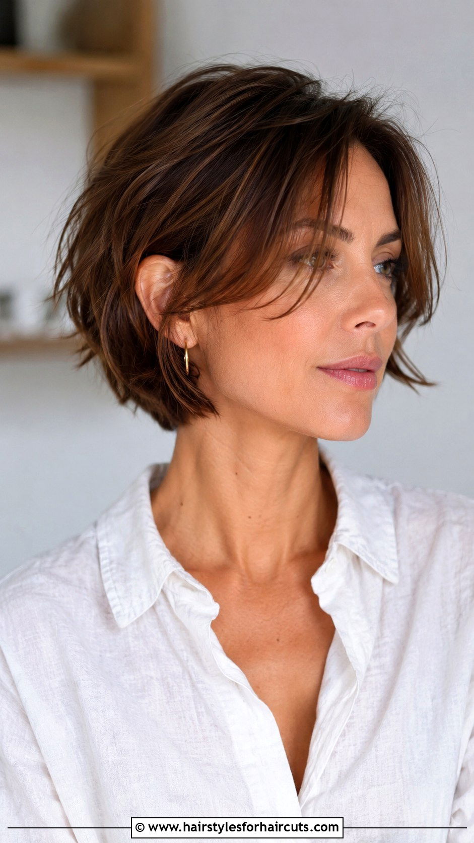 Ear Length Layered Bob For Fine Hair - 25 ear length hairstyles for fine hair - 25 ear length hairstyles for fine hair