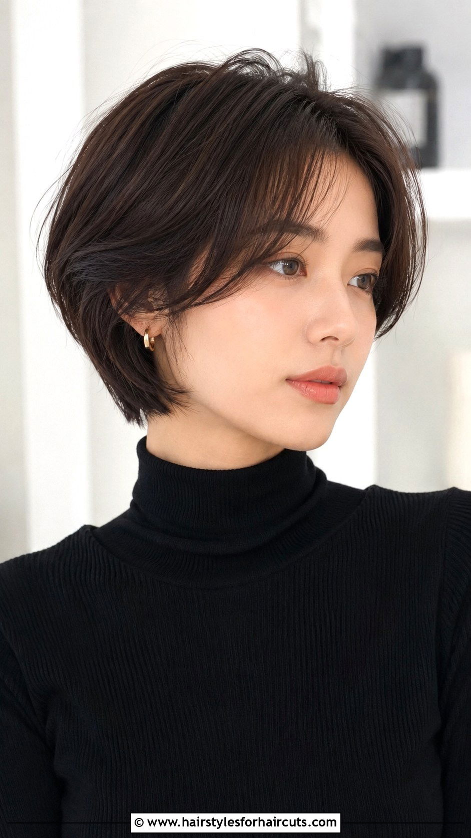 Ear Length Layered Cut - 25 hairstyles layer - 25 hairstyles layer