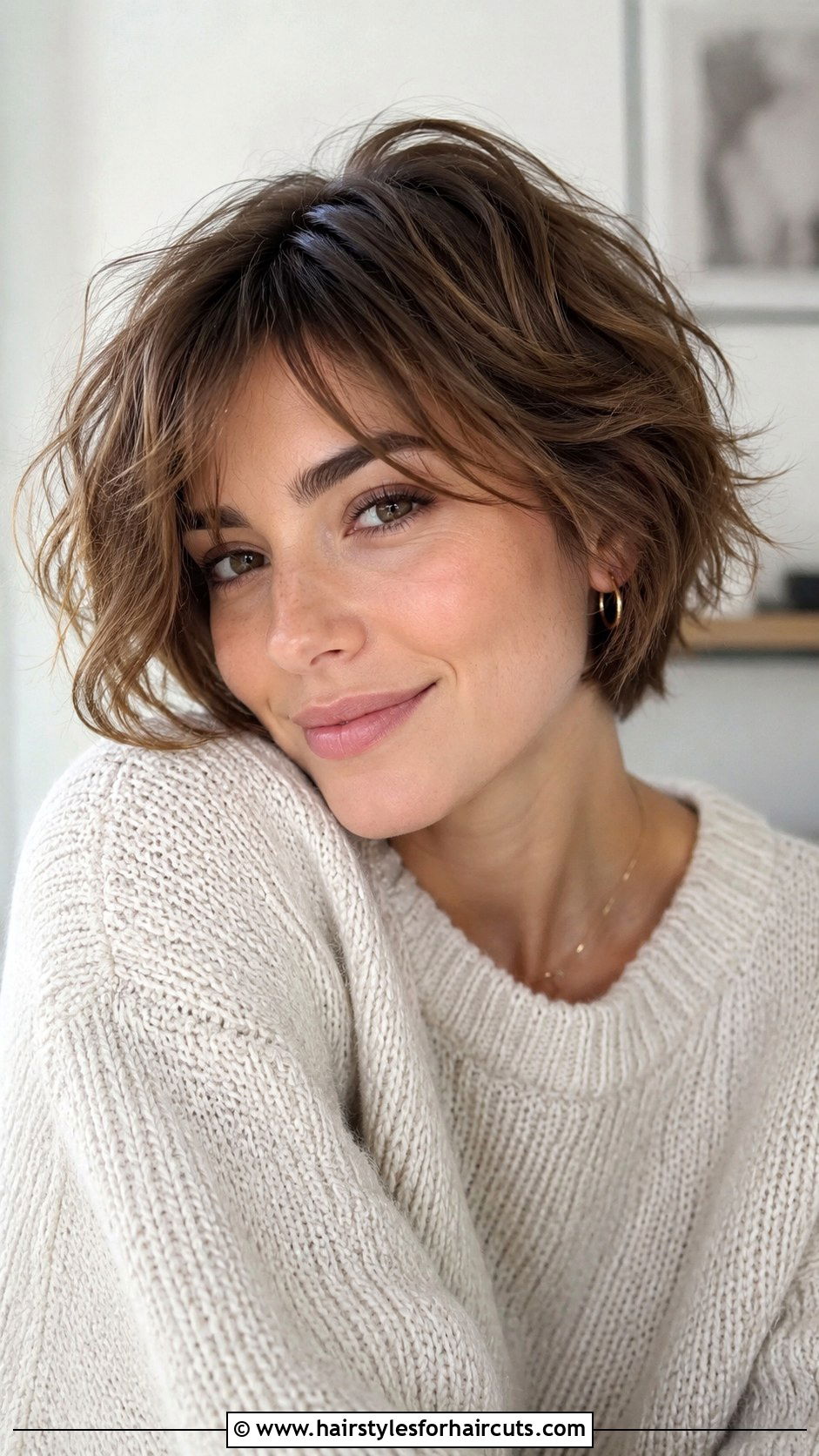 Ear Length Tousled Bob For Fine Hair - 25 ear length hairstyles for fine hair - 25 ear length hairstyles for fine hair