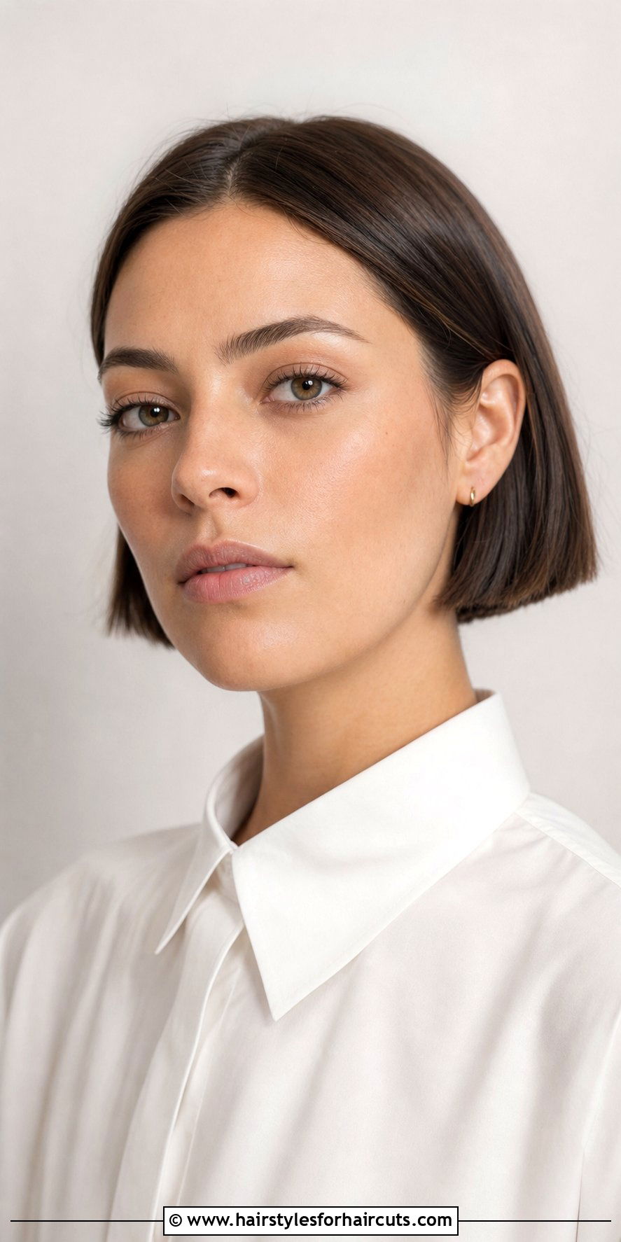 Ear Level Bob - 25 haircuts for fine straight hair over 60 - 25 haircuts for fine straight hair over 60