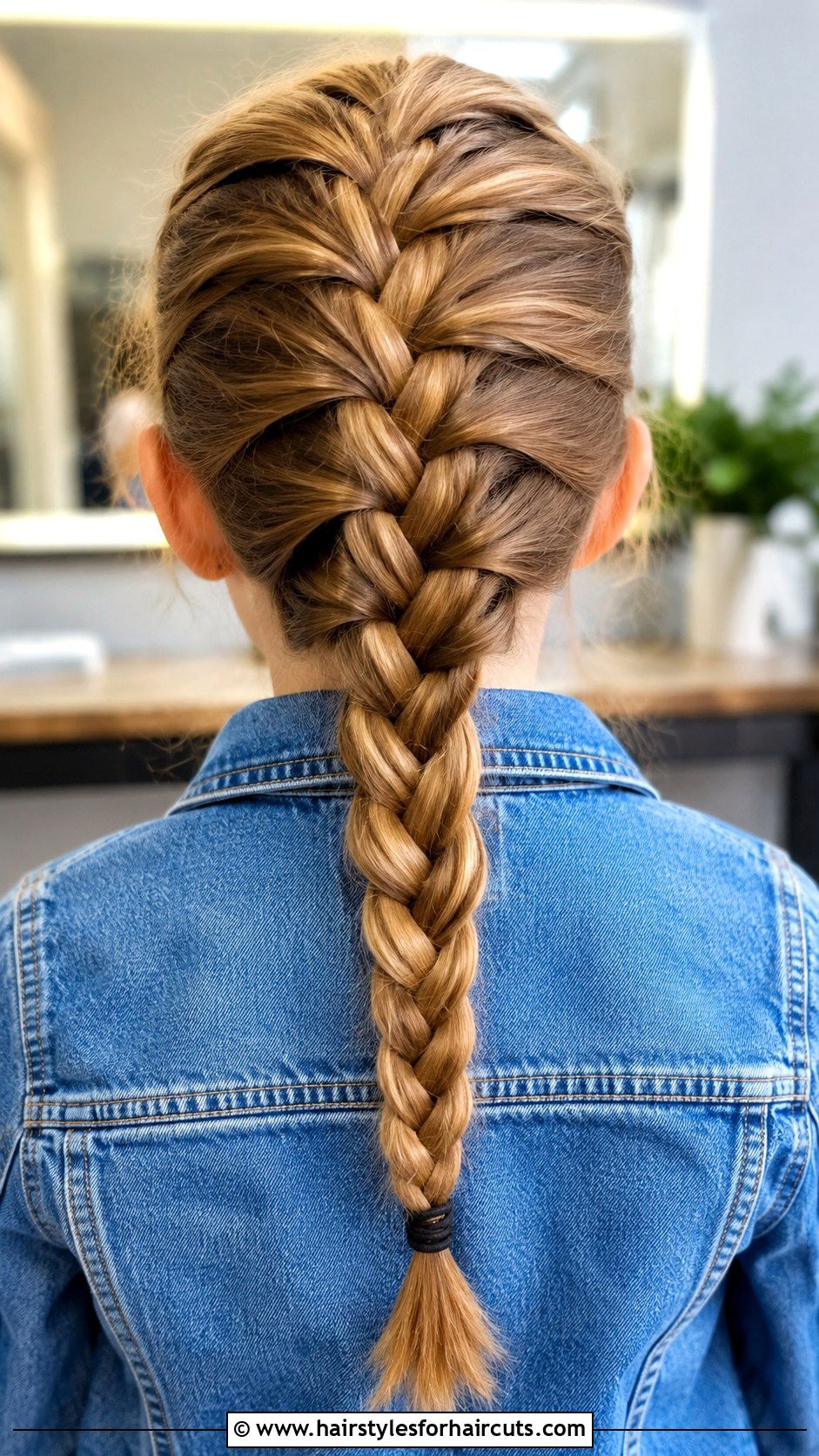 Easy French Braid - 25 girl simple hairstyles - 25 girl simple hairstyles