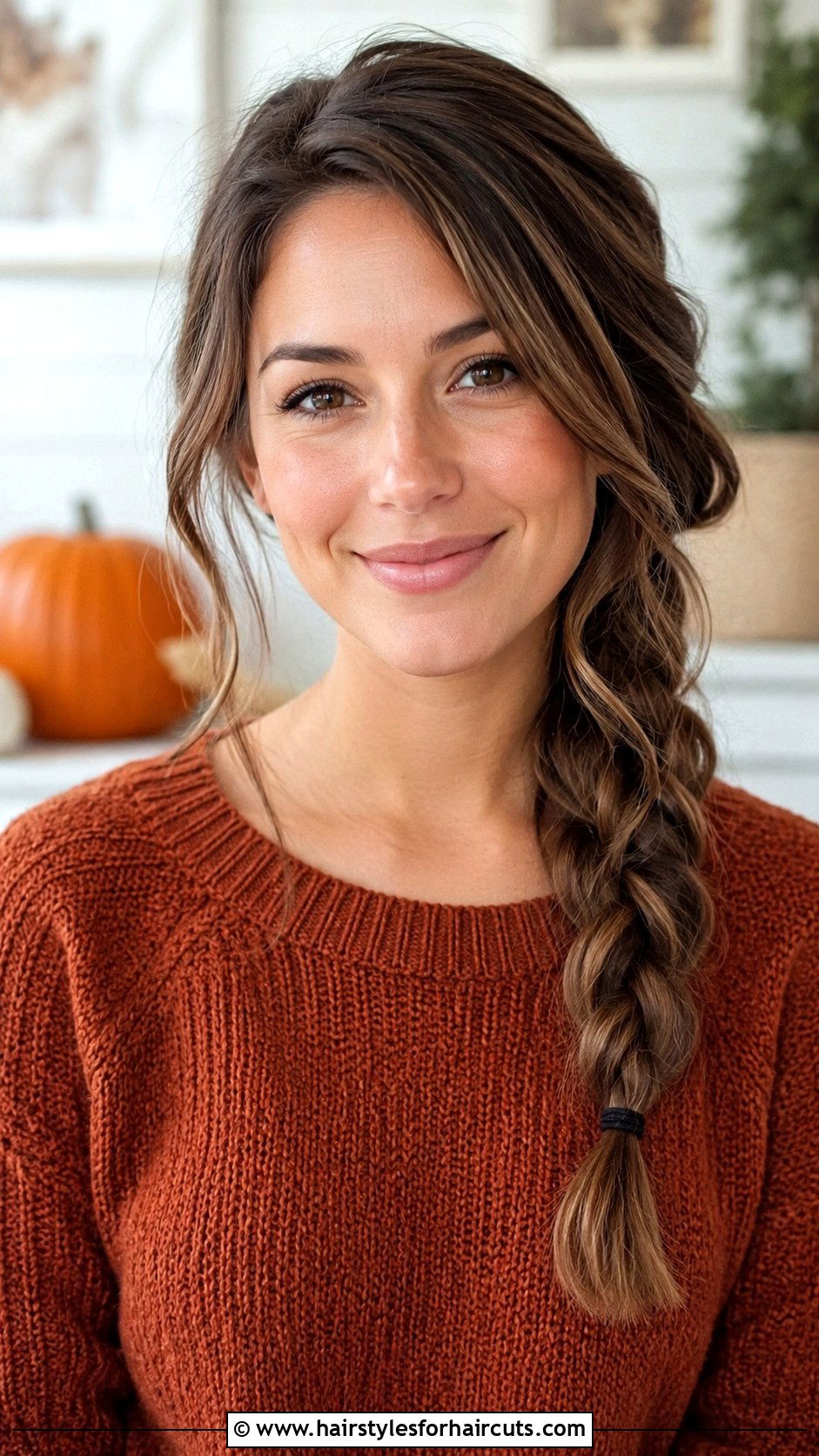 Easy Side Braid - 25 simple hairstyles for ladies - 25 simple hairstyles for ladies