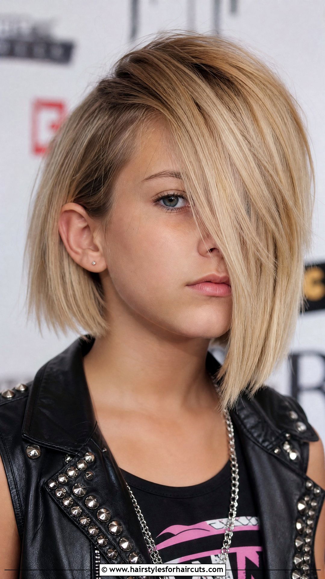 Edgy Asymmetrical Bob Kid Girl Rockstar - 25 easy hairstyles kid girl rockstar hair - 25 easy hairstyles kid girl rockstar hair