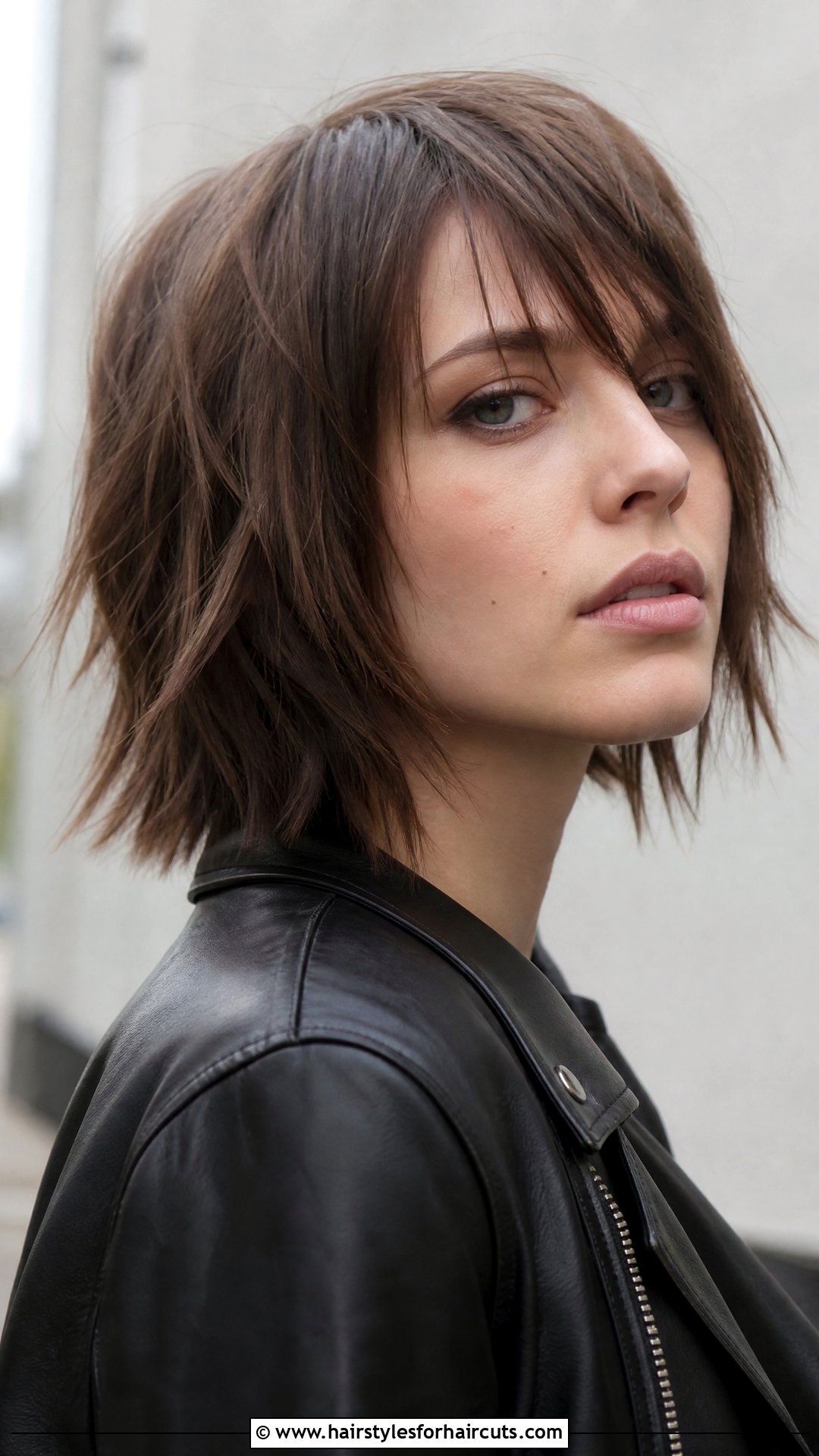 Edgy Choppy Bob - 25 edgy hairstyles for medium hair - 25 edgy hairstyles for medium hair