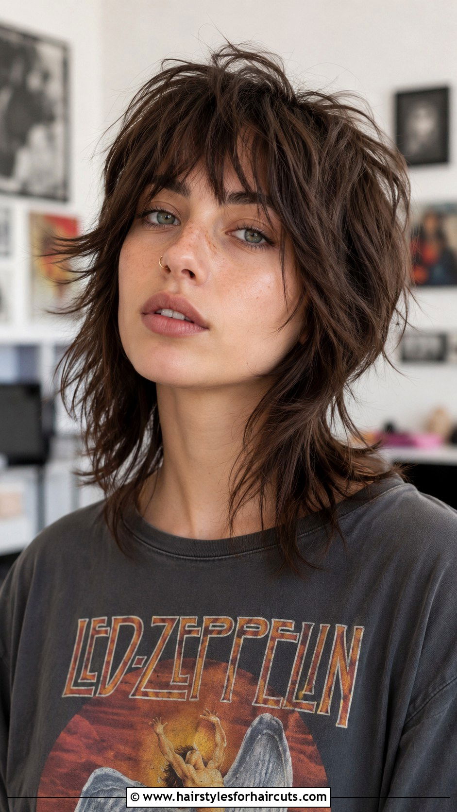 Edgy Clay Shag Cut - 25 clay hairstyles - 25 clay hairstyles