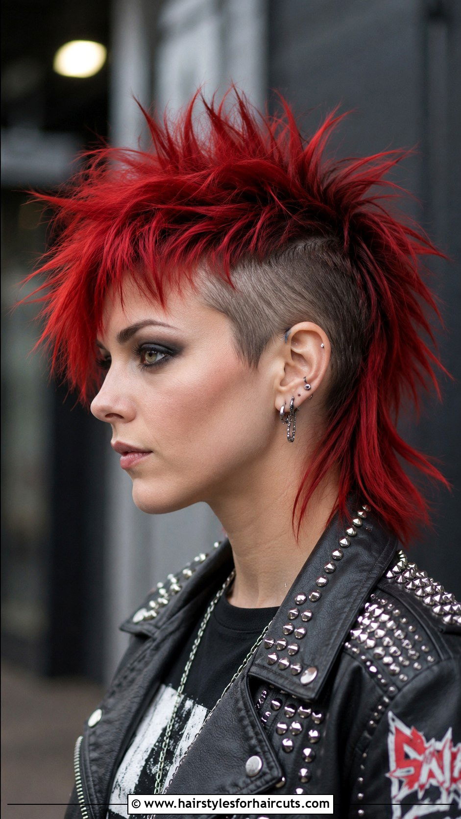 Edgy Mohawk Layered Cut - 25 mohawk haircuts short hair - 25 mohawk haircuts short hair
