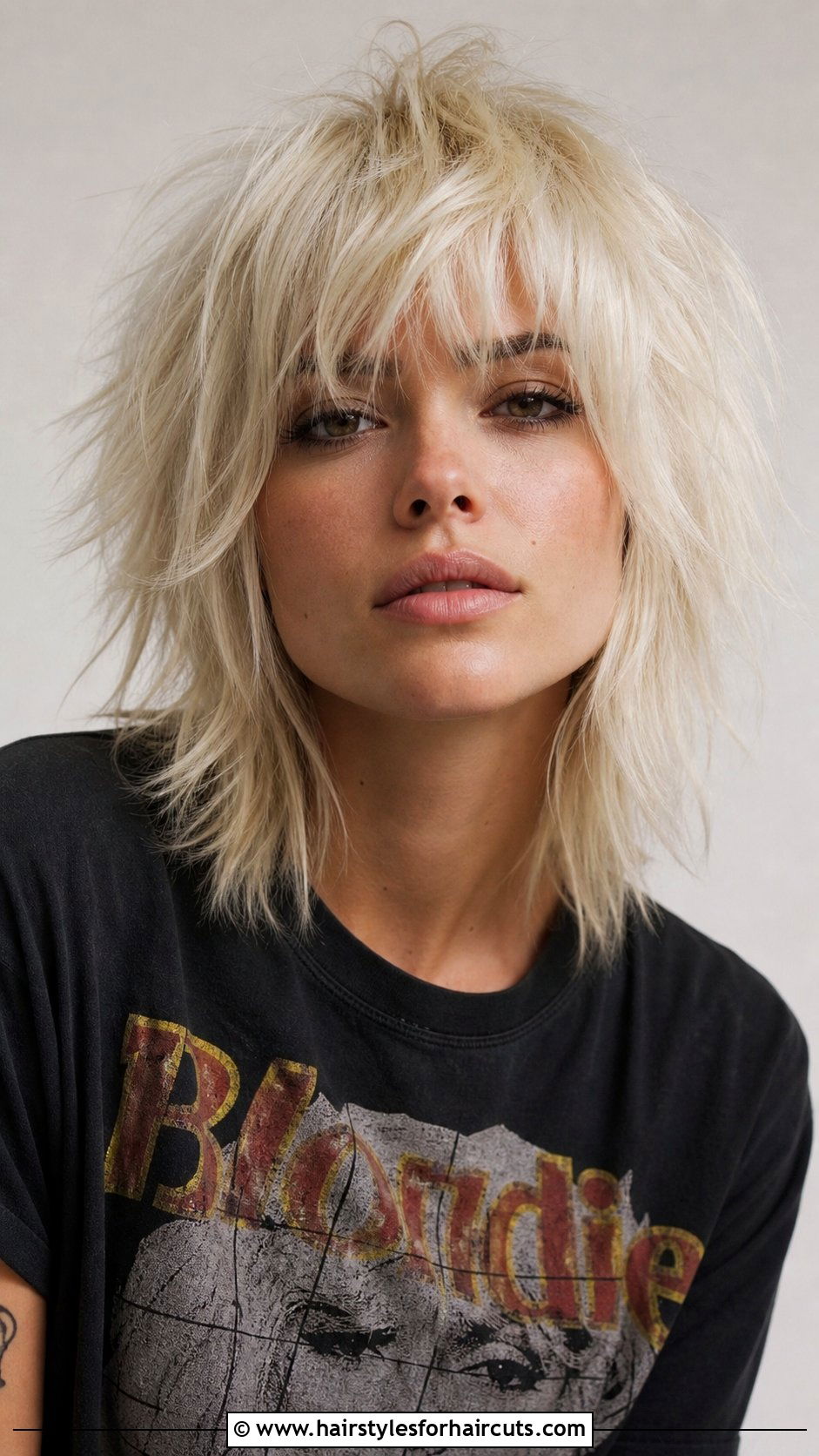Edgy Shag For Over Bleached Hair - 25 damaged haircuts - 25 damaged haircuts