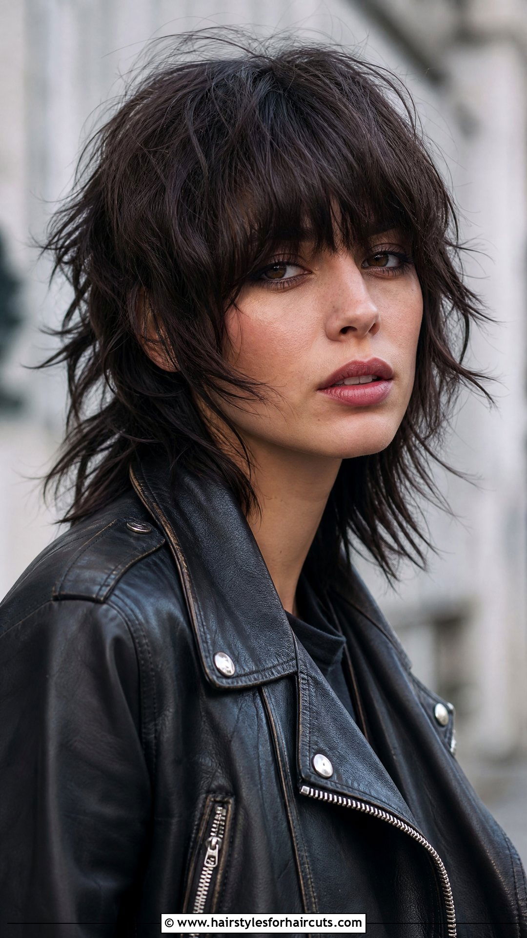 Edgy Shag Winter Haircut - 25 winter haircuts - 25 winter haircuts