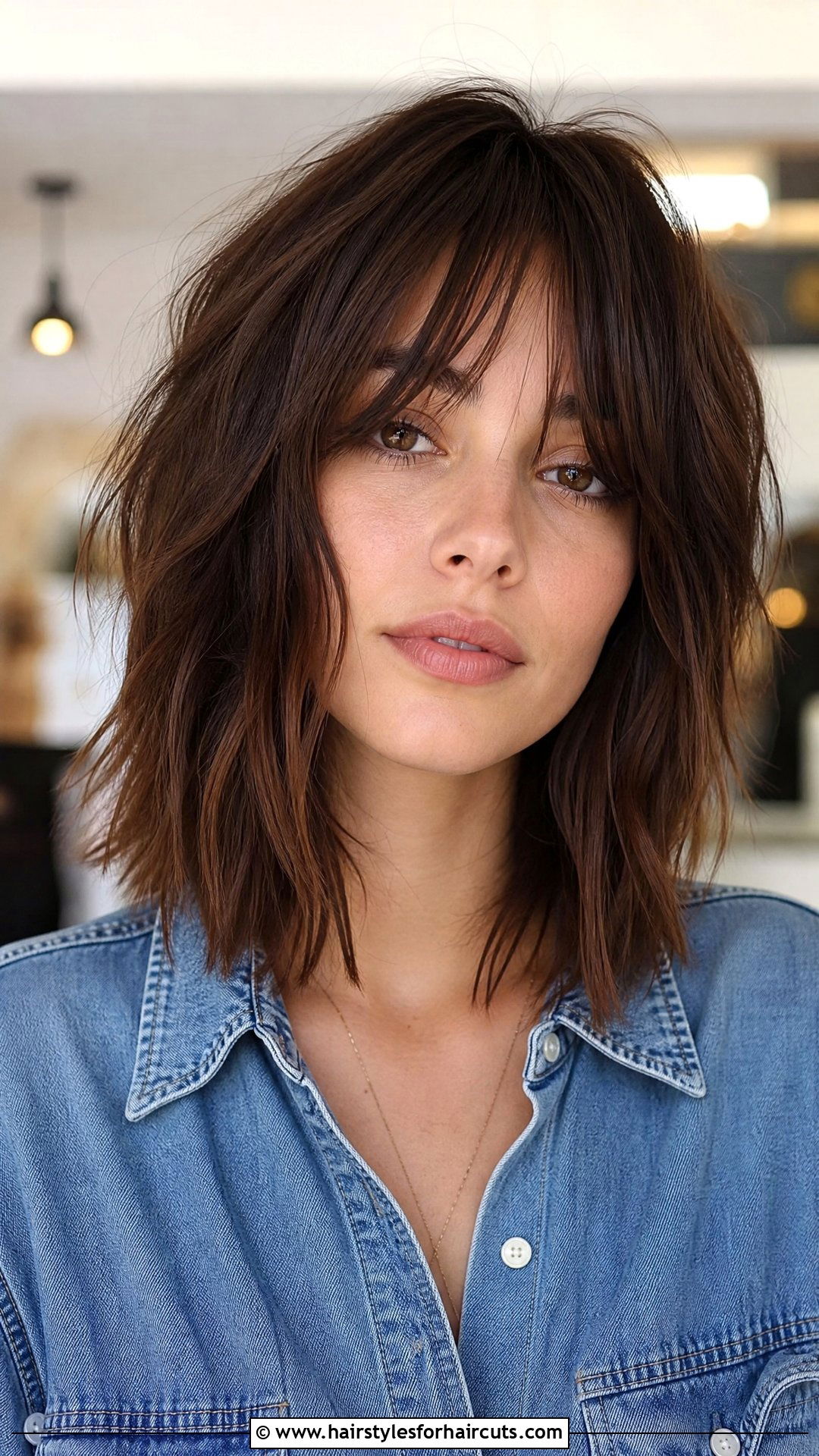 Edgy Shaggy Lob - 25 edgy hairstyles for medium hair - 25 edgy hairstyles for medium hair