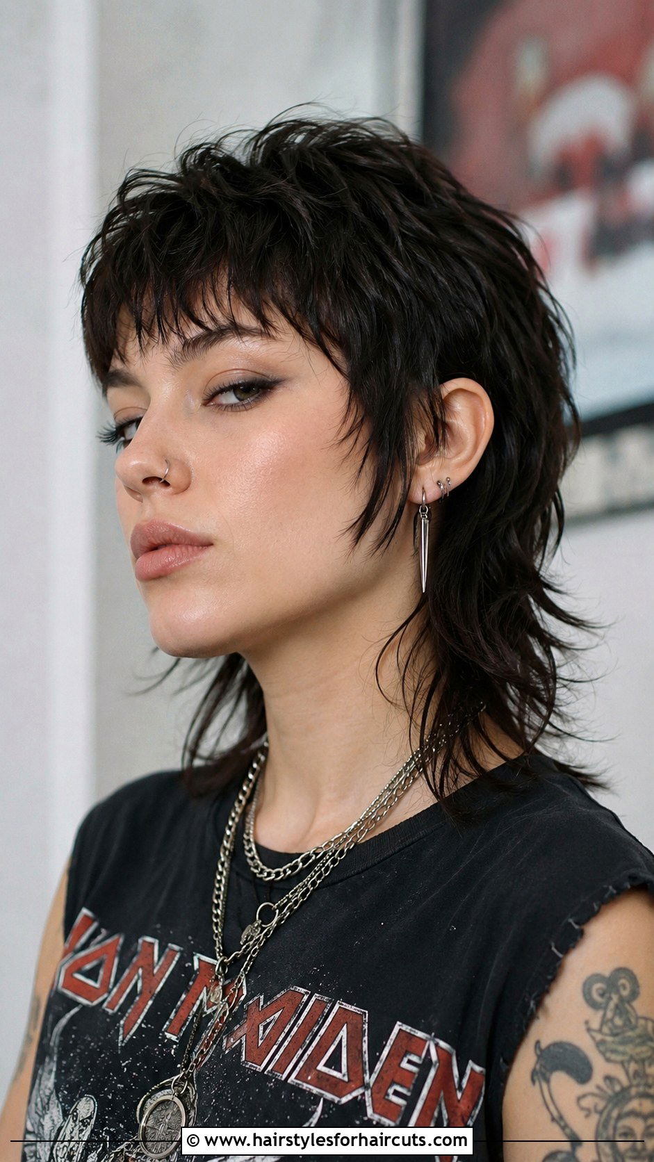 Edgy Short Mullet Haircut - 25 haircuts modesto - 25 haircuts modesto
