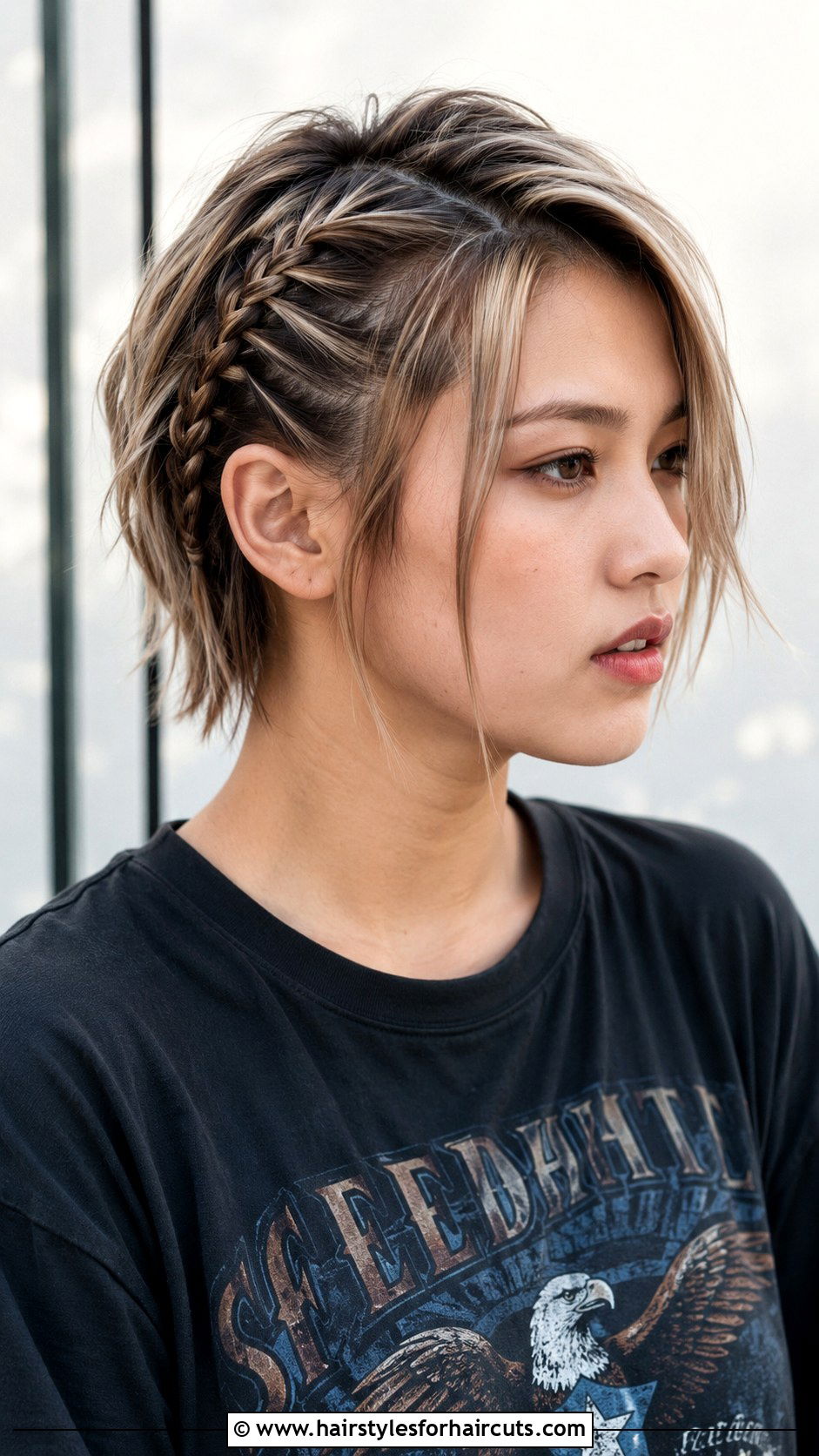 Edgy Side Braid Short Hair - 25 side braid hairstyles for short hair - 25 side braid hairstyles for short hair