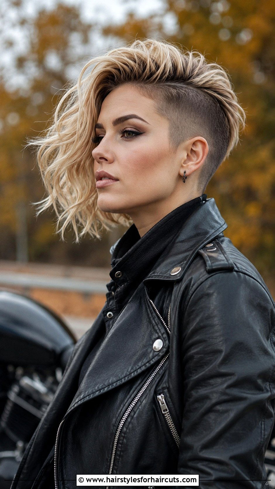 Edgy Undercut Blowout With Waves - 25 blowout hairstyles for short black hair - 25 blowout hairstyles for short black hair