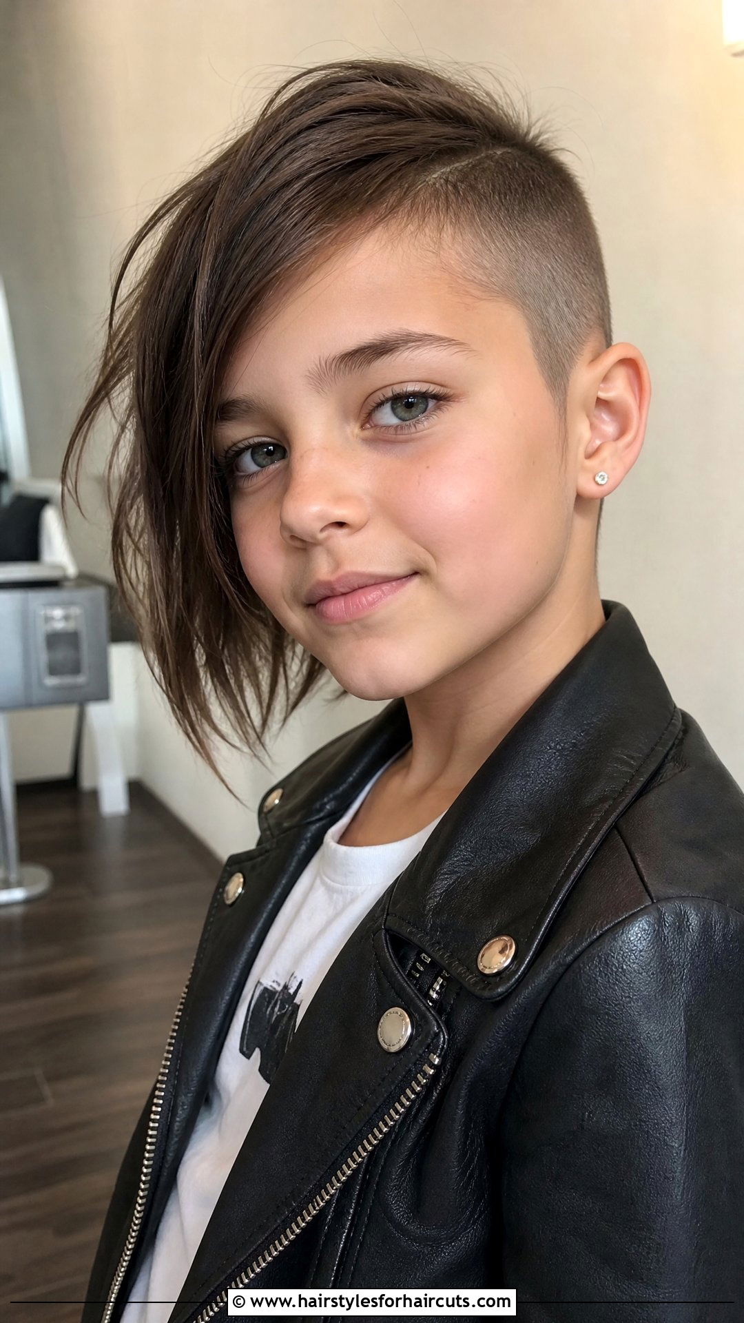 Edgy Undercut Short Haircut - 25 9 year old girl haircuts - 25 9 year old girl haircuts