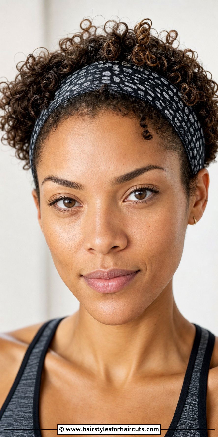 Elastic Headband With Short Curly Hair - 25 headband hairstyles short hair - 25 headband hairstyles short hair