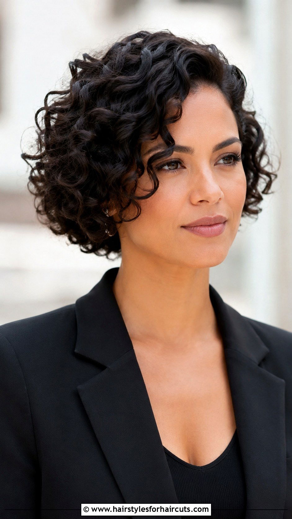 Elegant Curly Bob - 25 elegant curly hairstyles - 25 elegant curly hairstyles