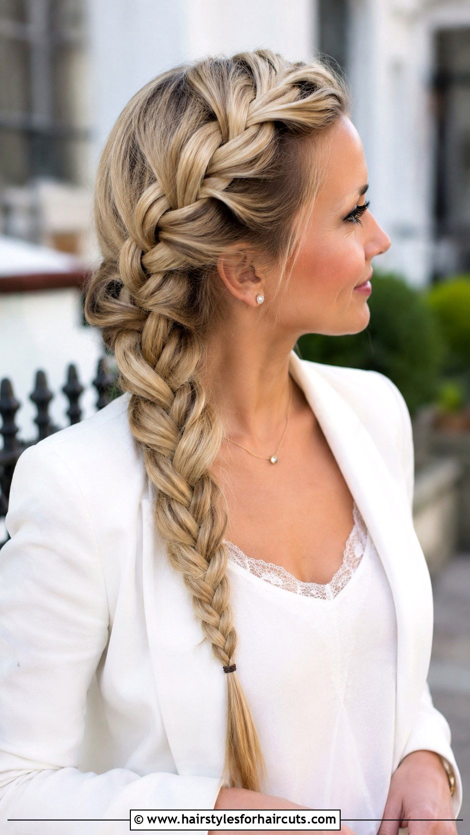 Elegant Dutch Braid - 25 elegant hairstyles for long hair - 25 elegant hairstyles for long hair