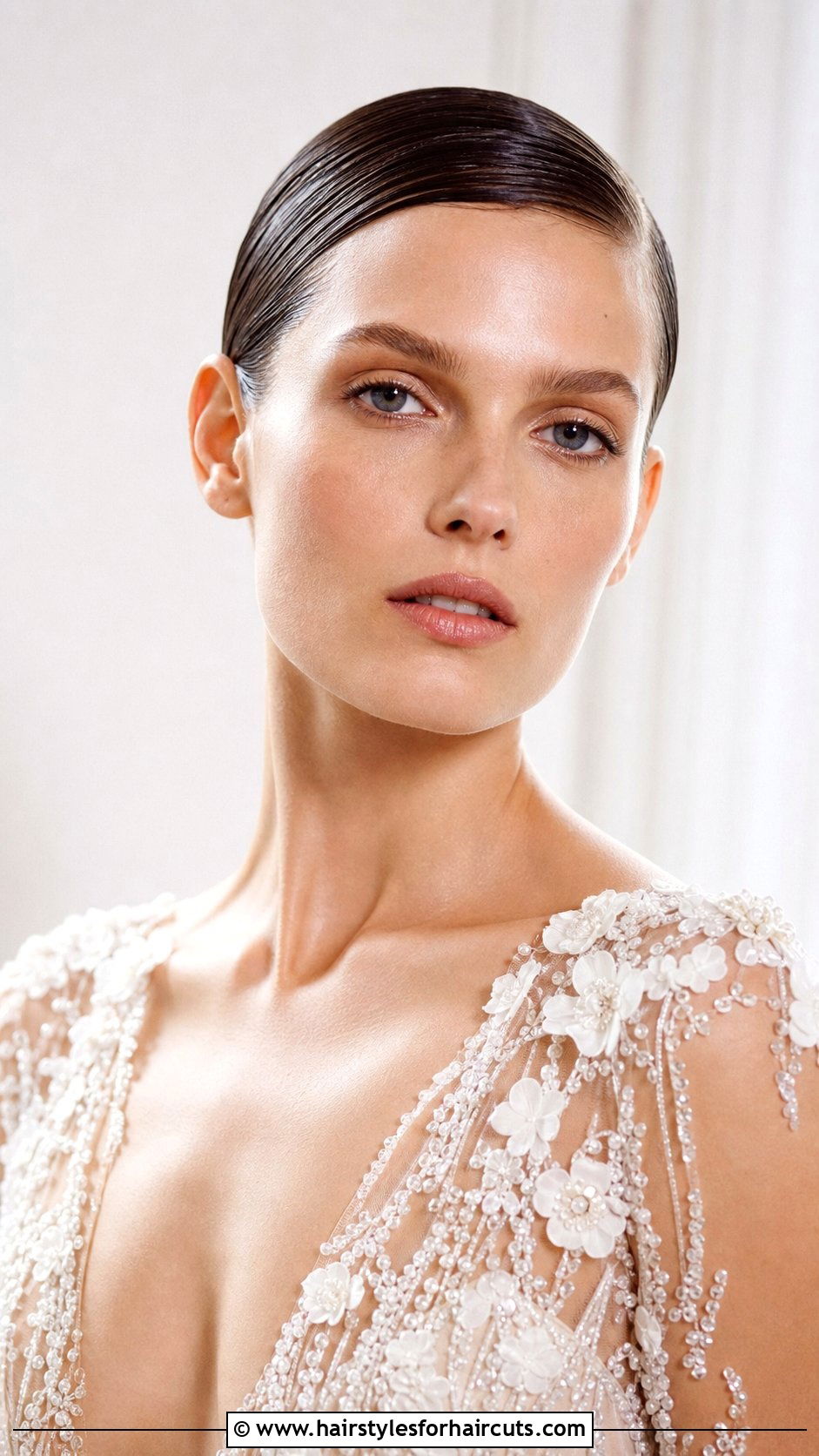 Elegant Slicked Down Short Hair - 25 wedding hairstyles for really short hair - 25 wedding hairstyles for really short hair