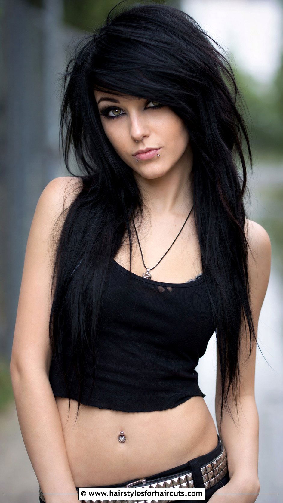 Emo Goth Scene Hair - 25 shoulder length goth hairstyles for medium hair - 25 shoulder length goth hairstyles for medium hair