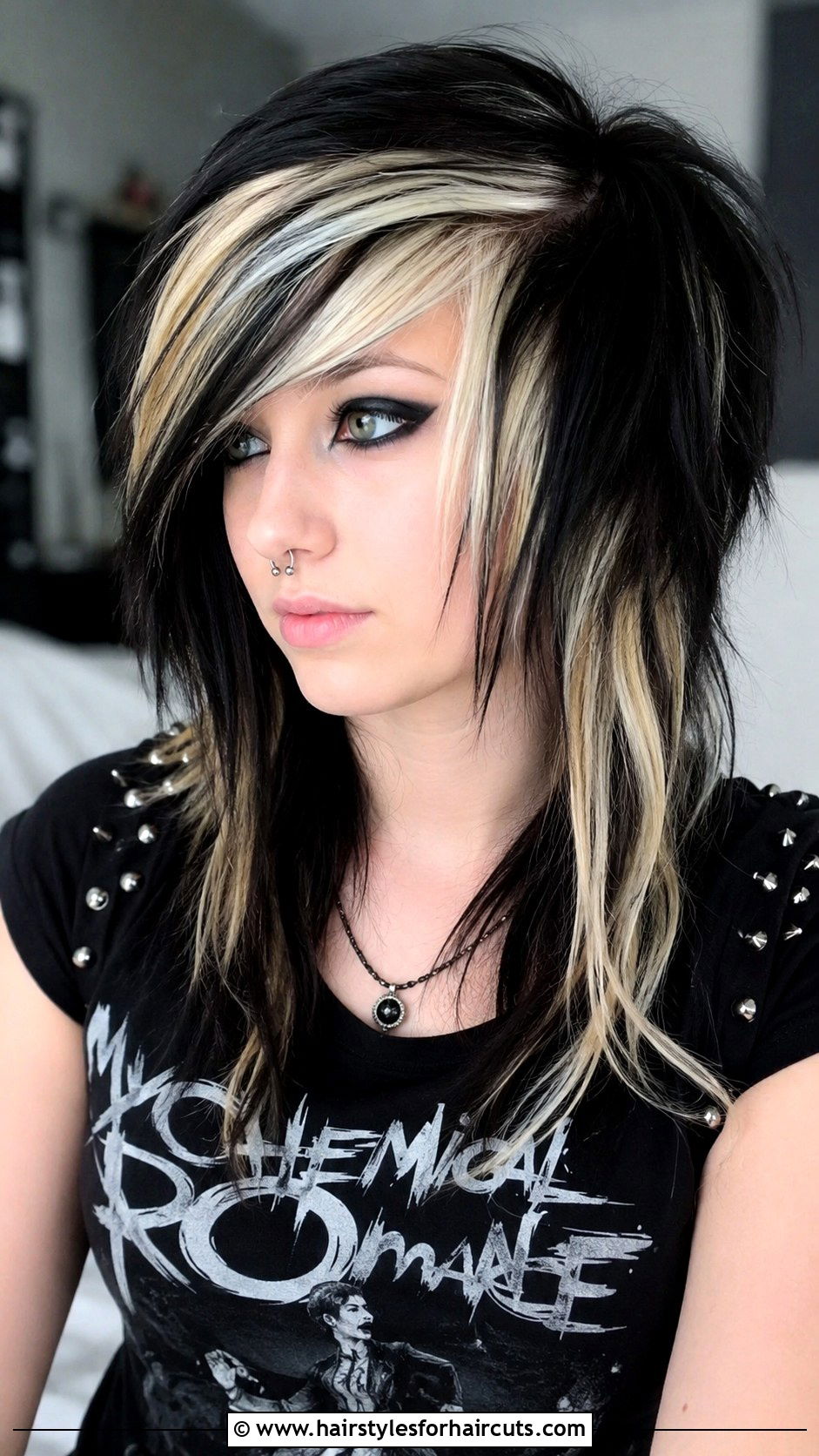 Emo Scene Racoon Hair - 25 racoon hairstyles - 25 racoon hairstyles