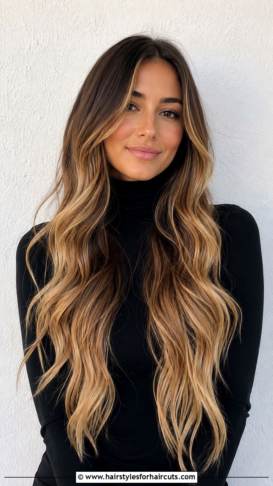 Espresso To Blonde Balayage Waist Length Hair - 25 balayage hairstyles for dark hair - 25 balayage hairstyles for dark hair