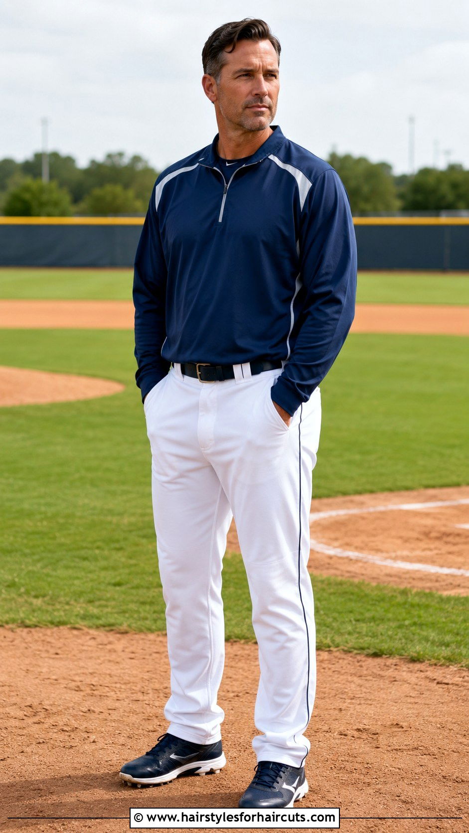 Executive Contour Baseball Style - 25 baseball haircuts for straight hair - 25 baseball haircuts for straight hair