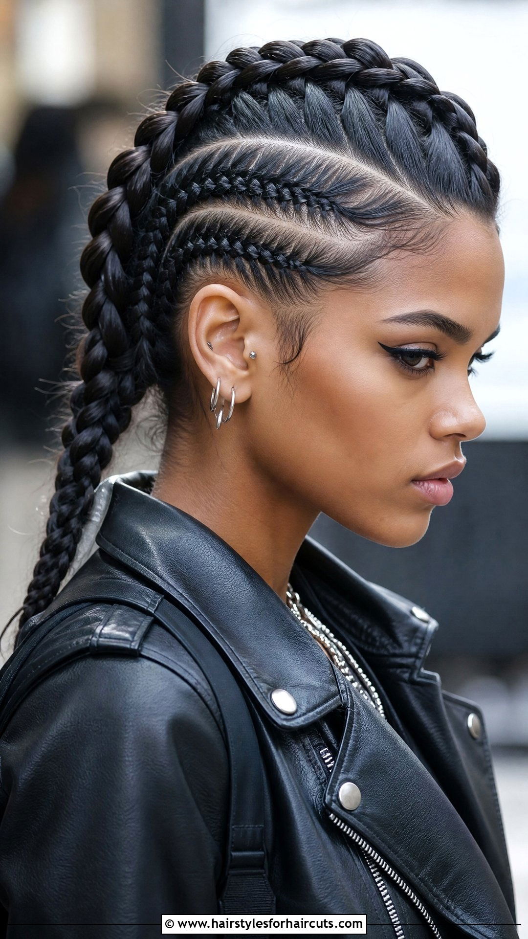 Exotic Mohawk Braid Hairstyle - 25 exotic hairstyles - 25 exotic hairstyles
