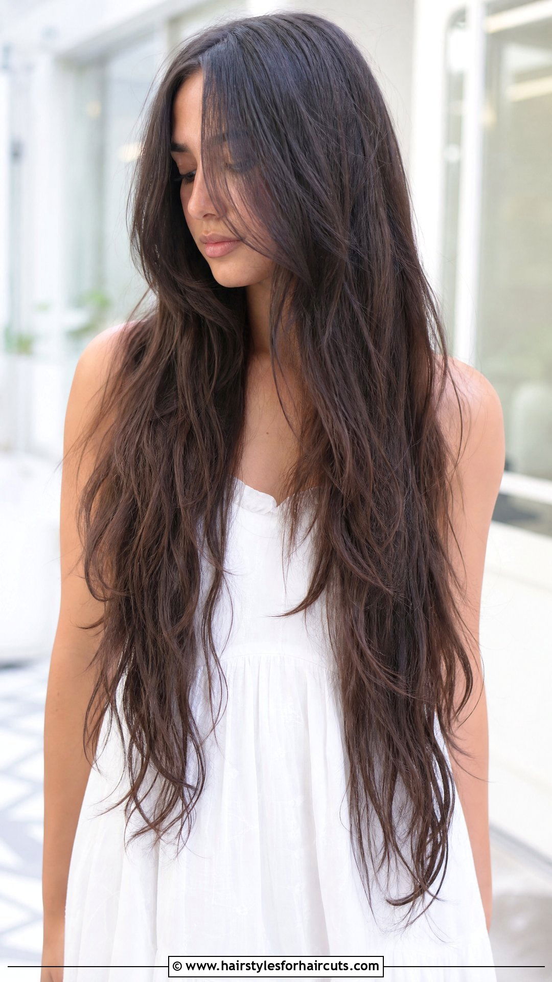 Extra Long Textured Cut - 25 haircuts for extra long hair - 25 haircuts for extra long hair