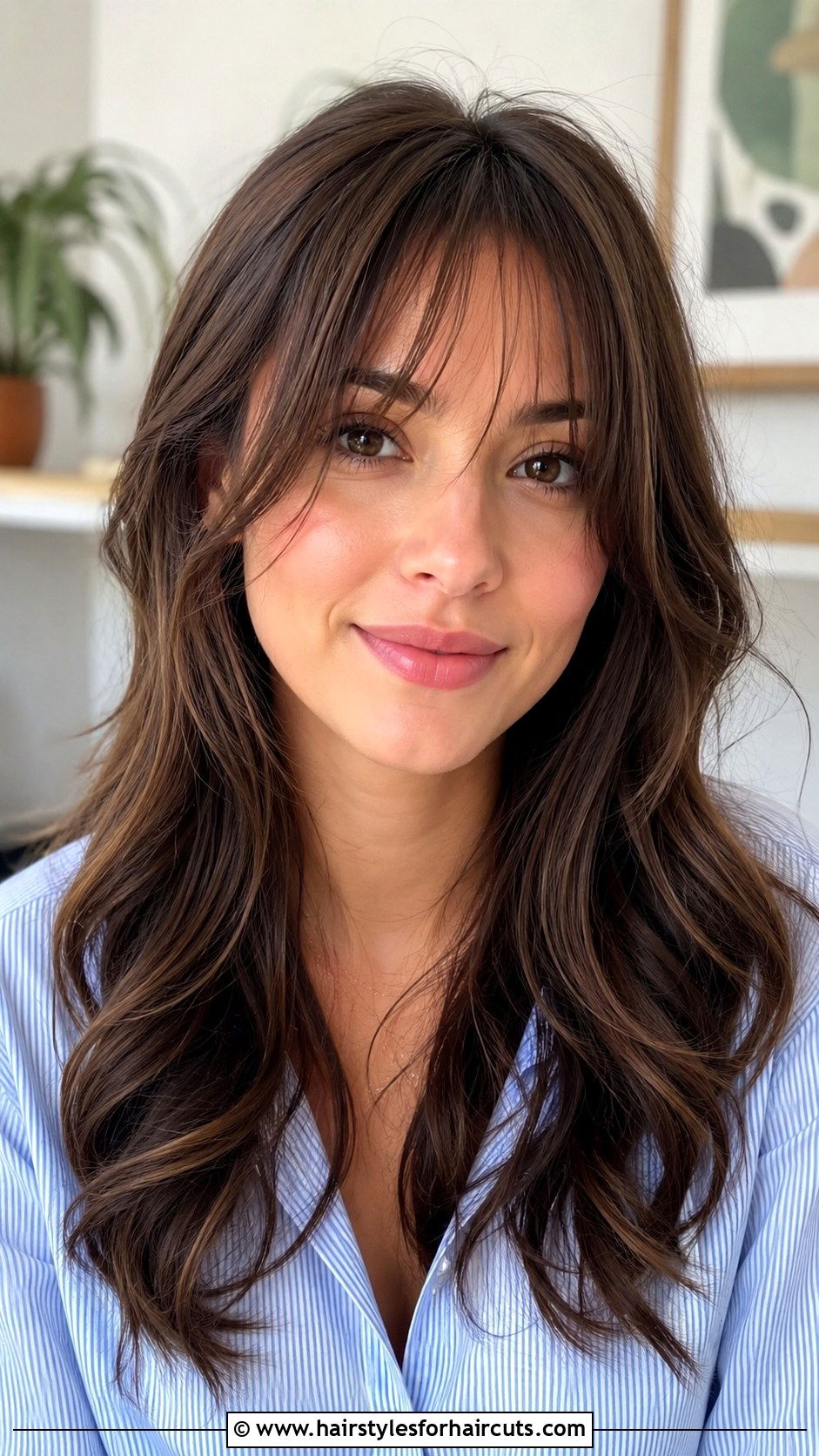 Face Framing Bangs Long Wavy Hair - 25 good haircuts for long wavy hair - 25 good haircuts for long wavy hair