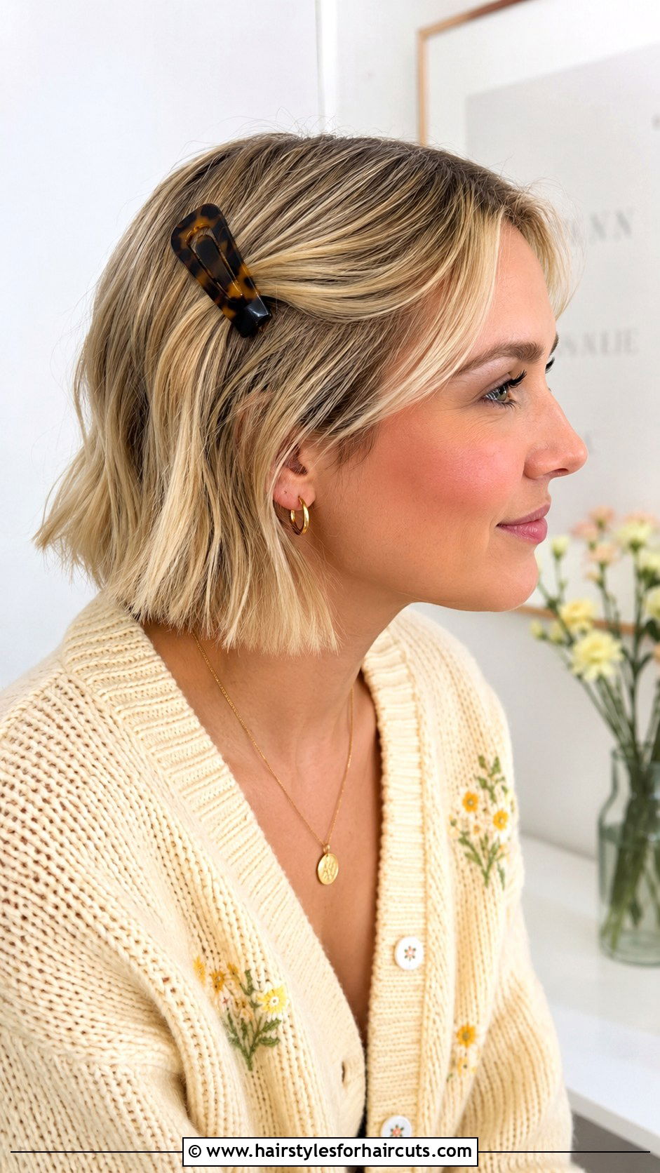 Face Framing Barrette Short Hair - 25 barrette hairstyles short hair - 25 barrette hairstyles short hair