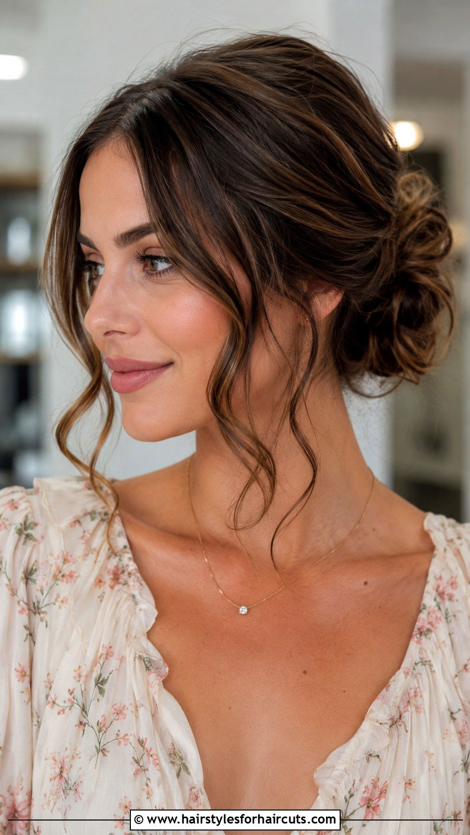 Face Framing Chignon - 25 chignon hairstyles - 25 chignon hairstyles