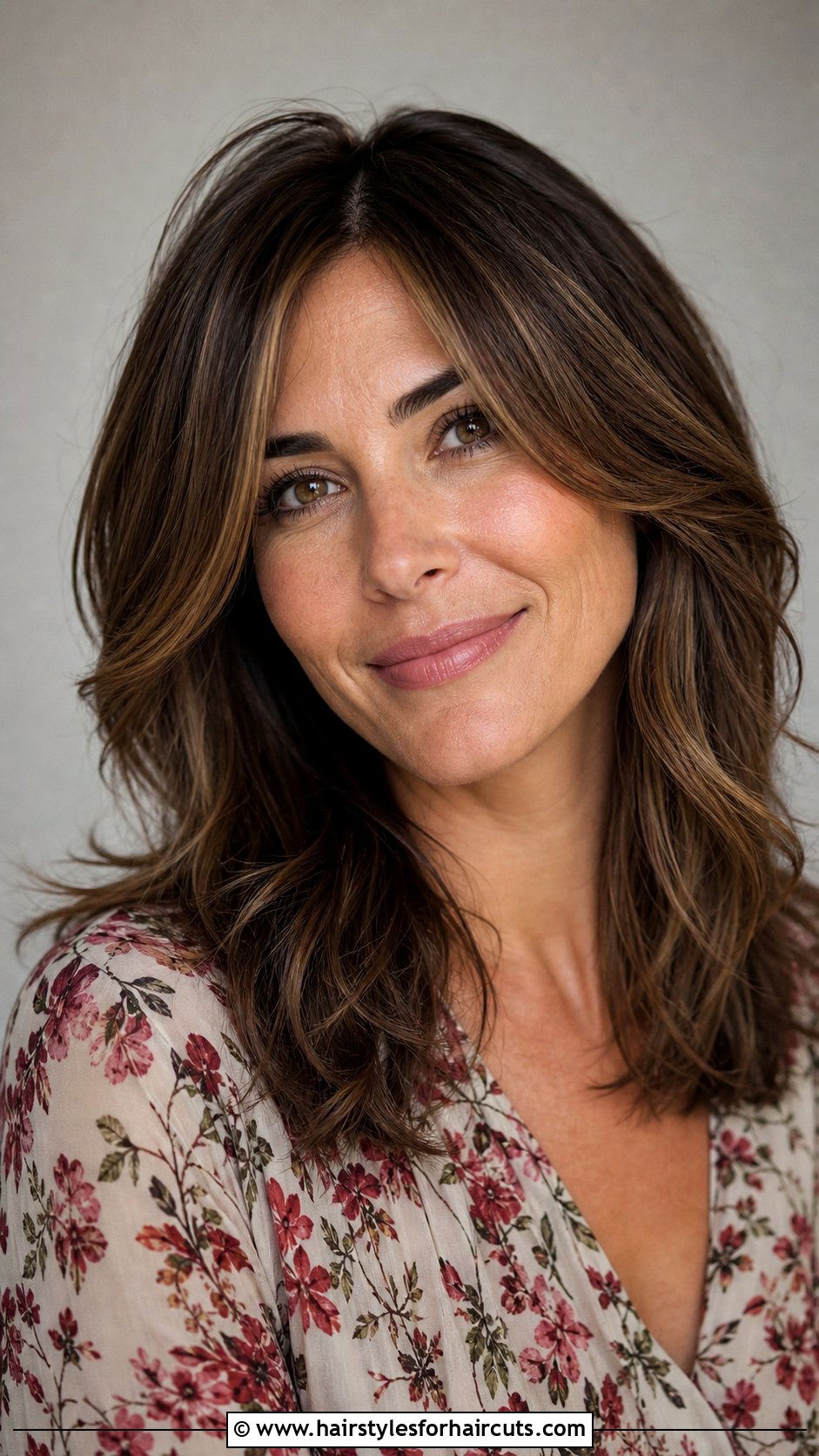 Face Framing Layered Cut - 25 shoulder length haircuts for fine wavy hair - 25 shoulder length haircuts for fine wavy hair