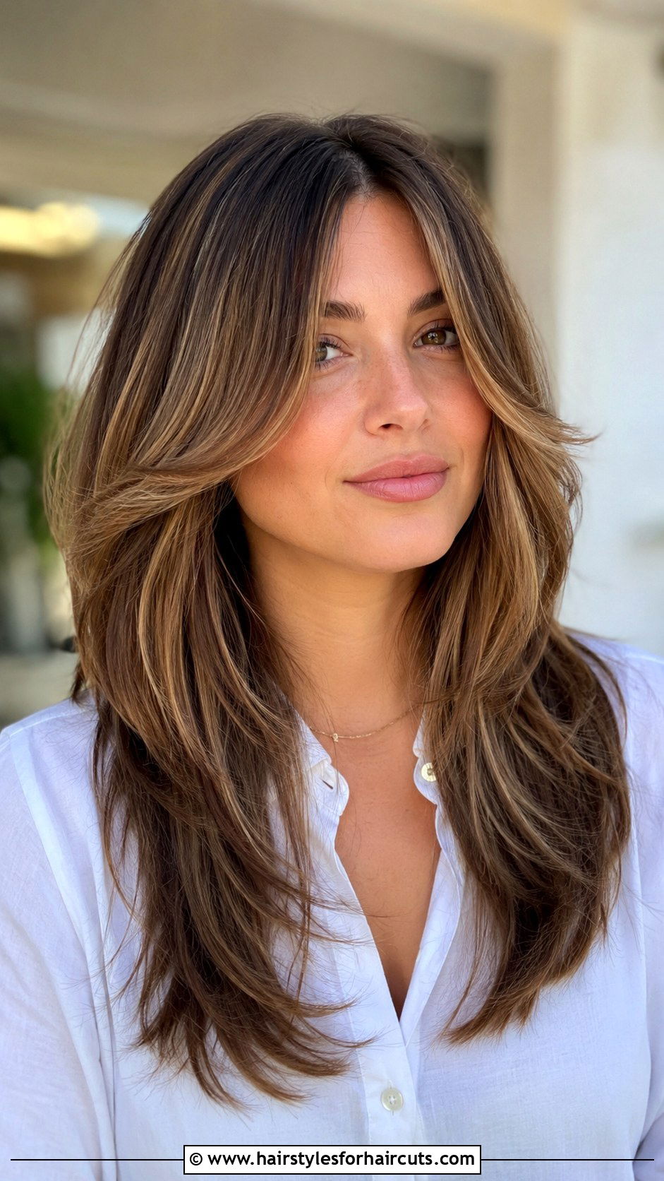 Face Framing Layered Cut - 25 front layered haircuts for long hair - 25 front layered haircuts for long hair