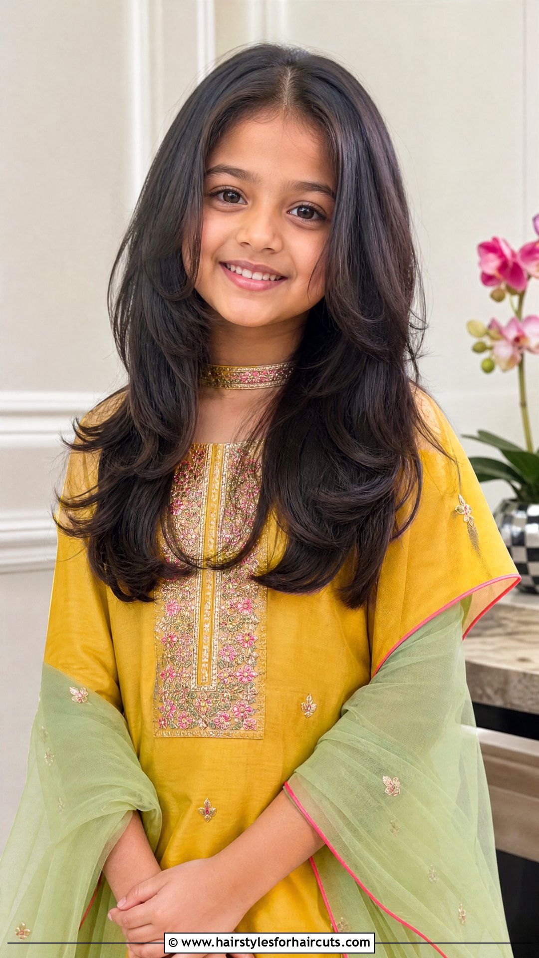 Face Framing Layered Cut - 25 6 years girl haircuts style indian - 25 6 years girl haircuts style indian