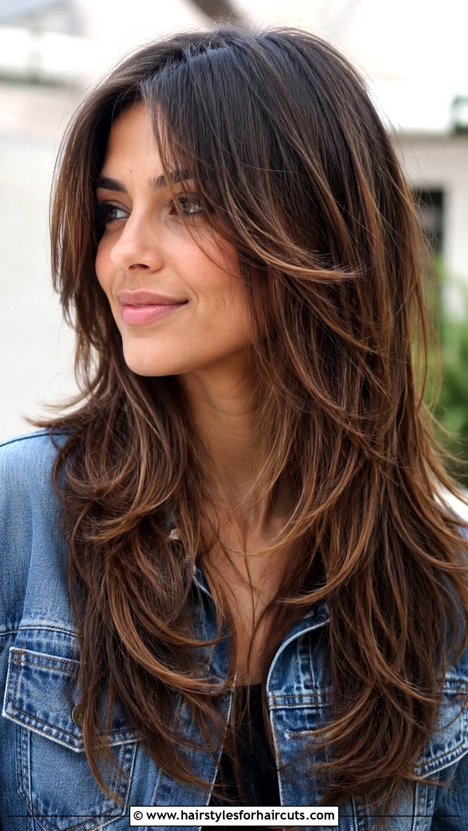 Face Framing Layered Haircut - 25 haircuts for long straight fine hair - 25 haircuts for long straight fine hair