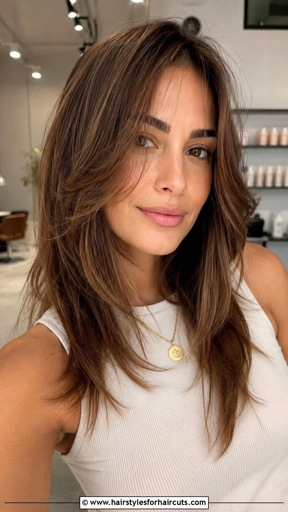 Face Framing Layered Haircut - 25 haircuts hairstyles - 25 haircuts hairstyles