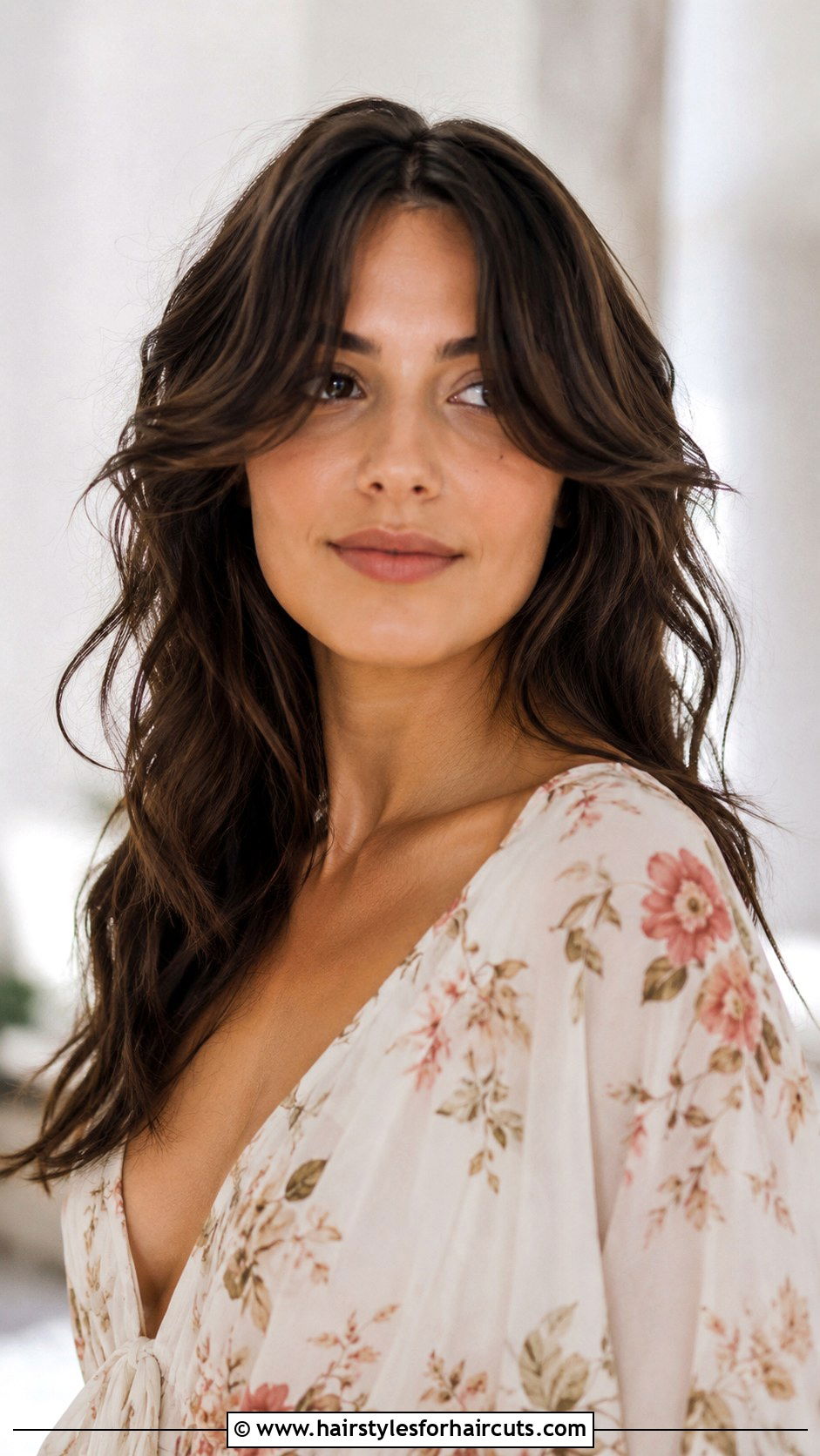 Face Framing Layers - 25 womens haircuts for thick wavy hair - 25 womens haircuts for thick wavy hair