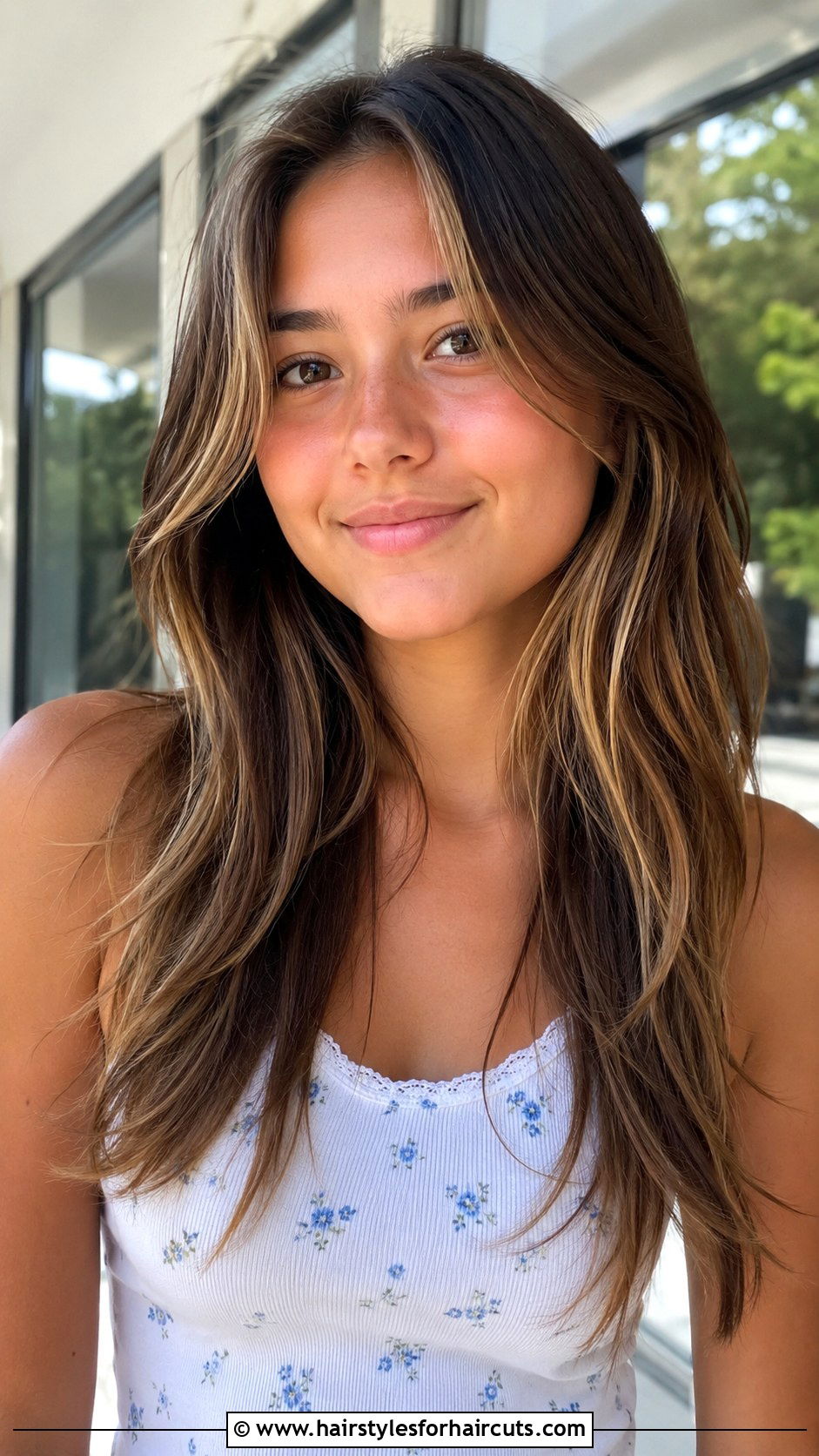Face Framing Layers - 25 cute teen hairstyles - 25 cute teen hairstyles