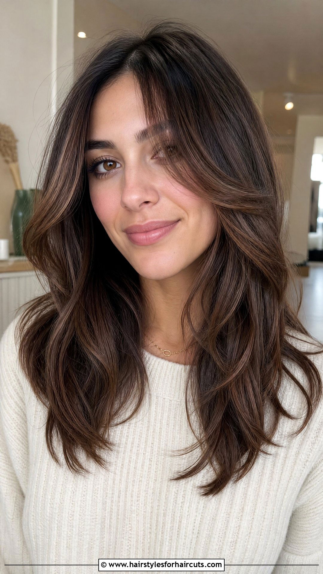 Face Framing Layers - 25 womens hairstyles for thick wavy hair - 25 womens hairstyles for thick wavy hair