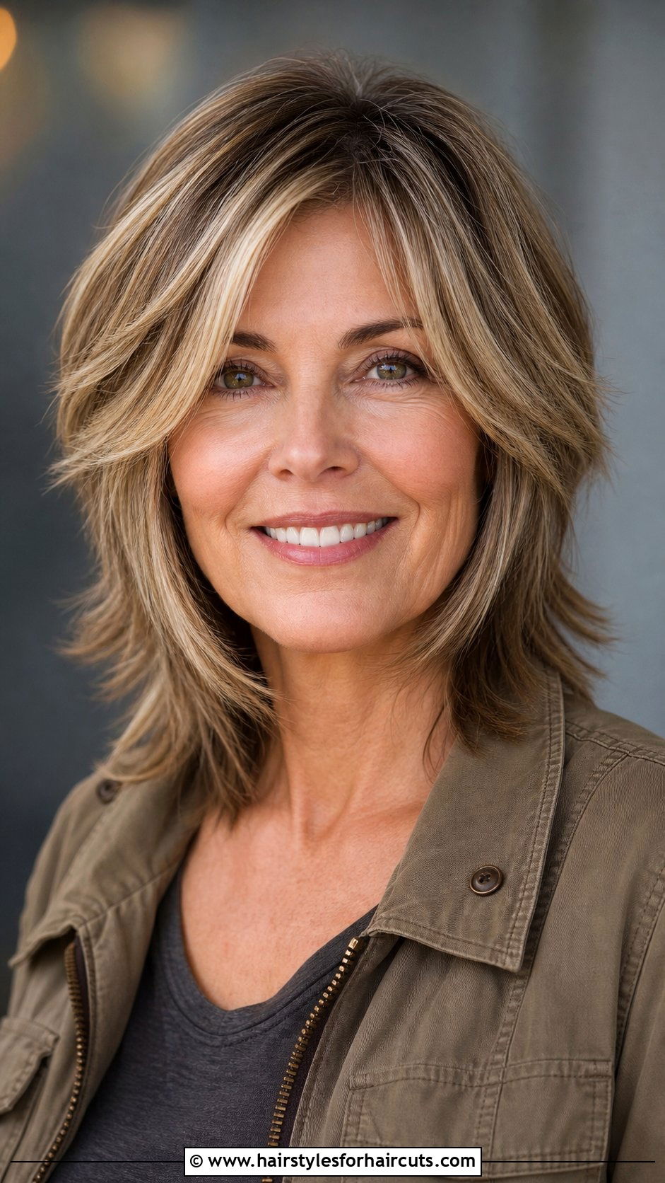Face Framing Layers - 25 hairstyles for ladies over 50 - 25 hairstyles for ladies over 50